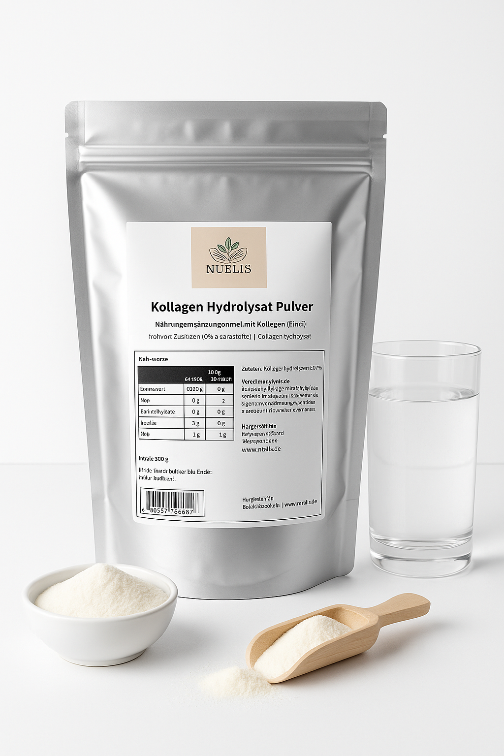Collagen Hydrolysate Powder - 500g Doypack